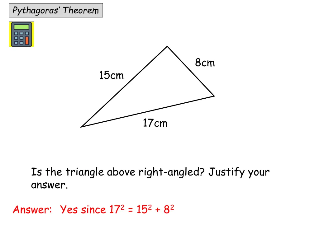 pythagoras theorem 1