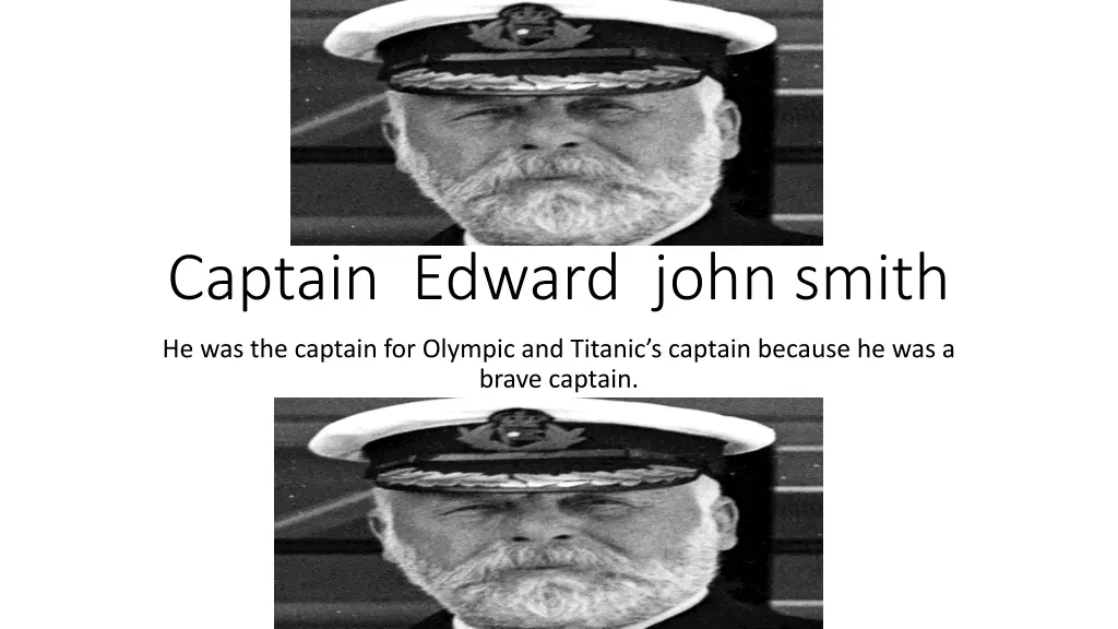 captain edward john smith