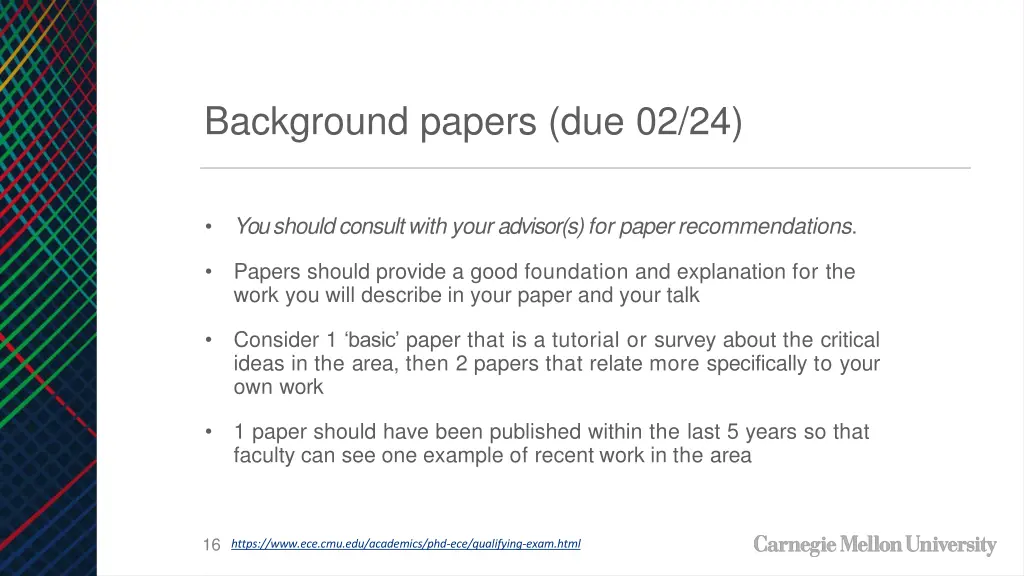 background papers due 02 24 2