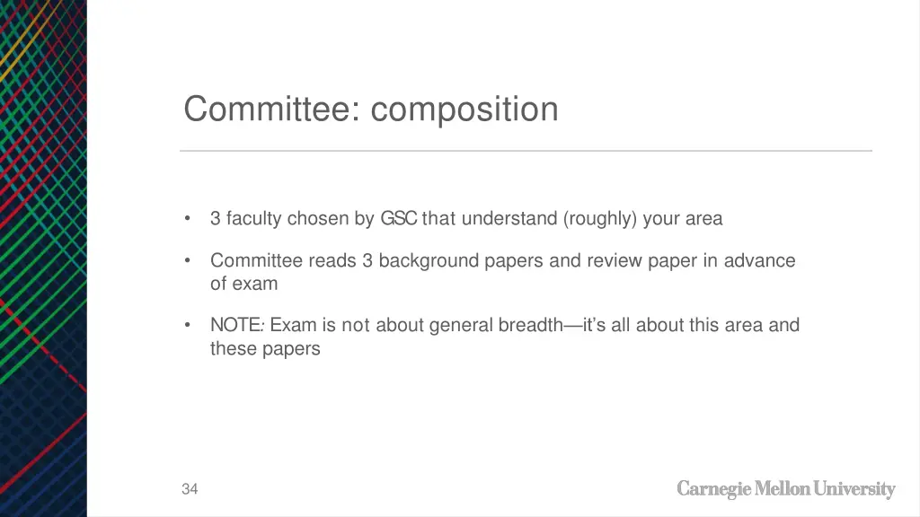 committee composition