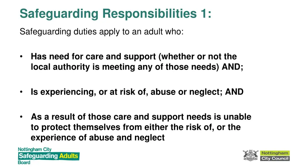 safeguarding responsibilities 1