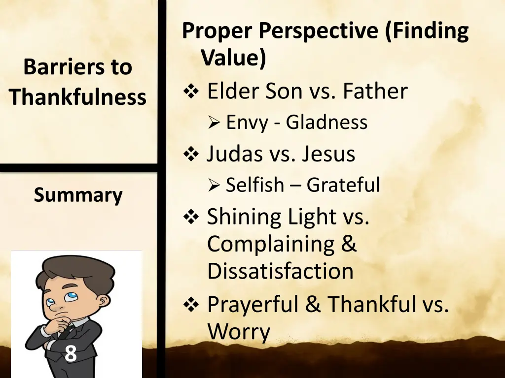 proper perspective finding value elder