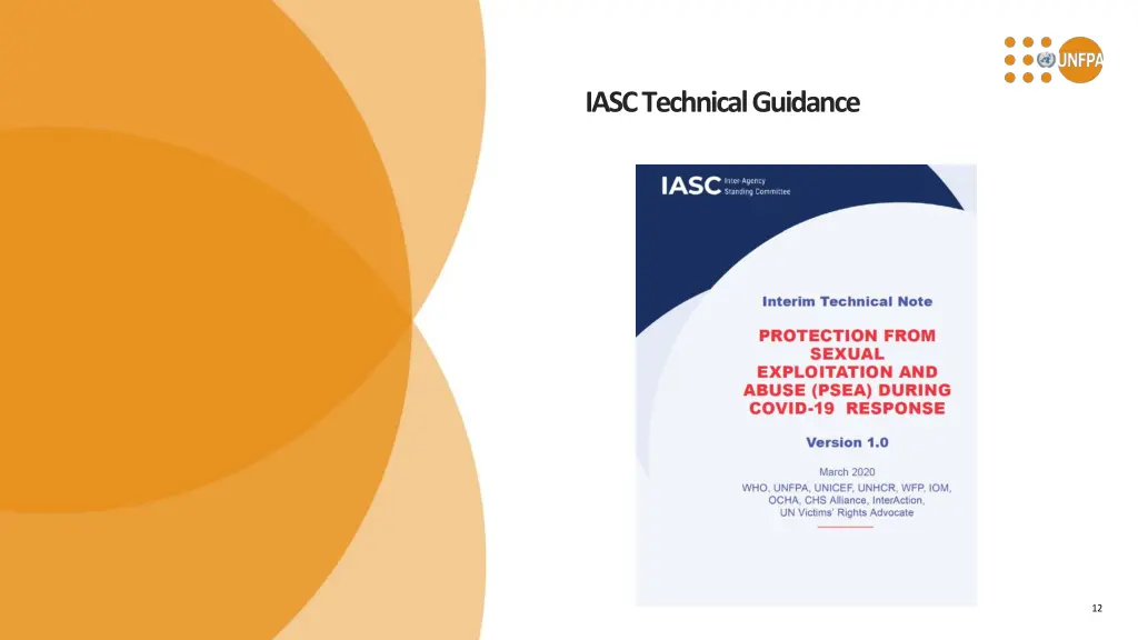 iasc technical guidance