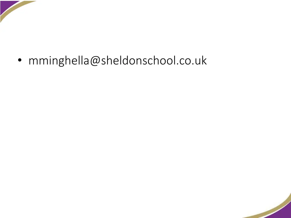 mminghella@sheldonschool co uk