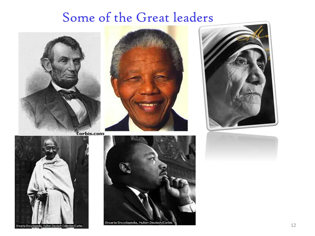 some of the great leaders