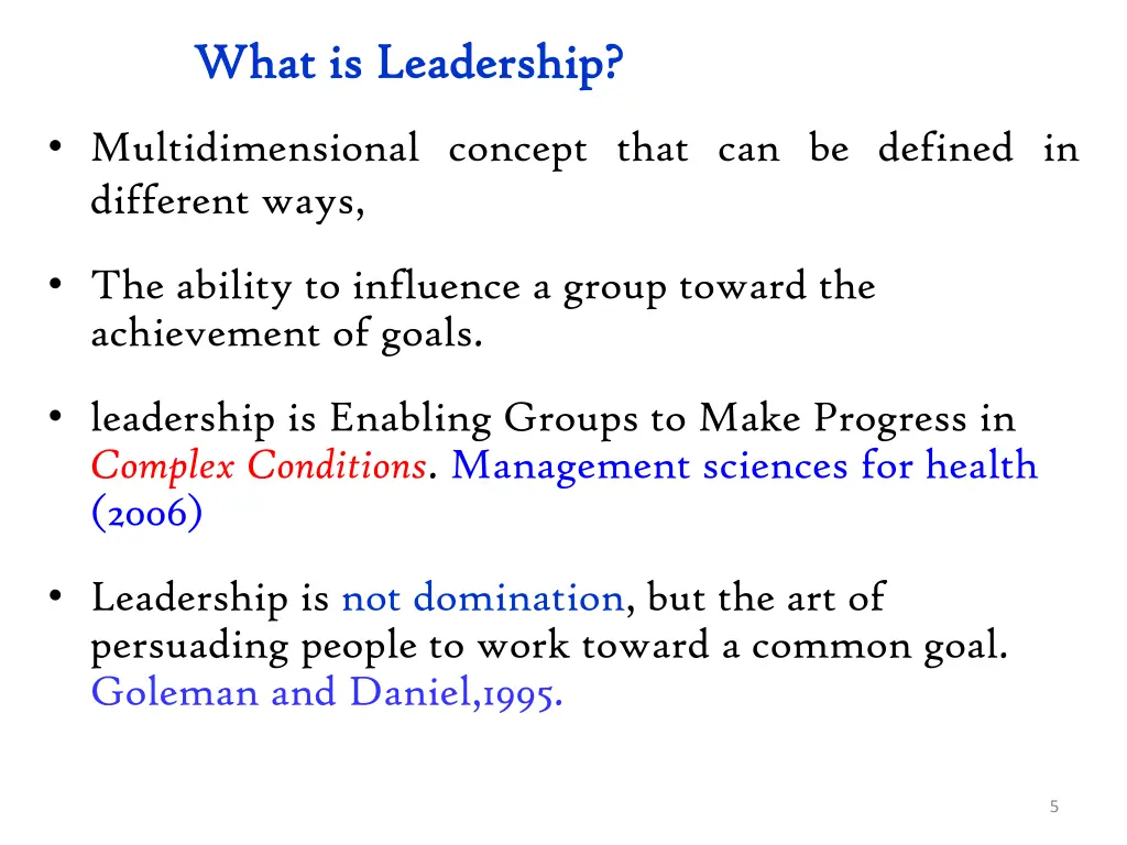 what is leadership what is leadership