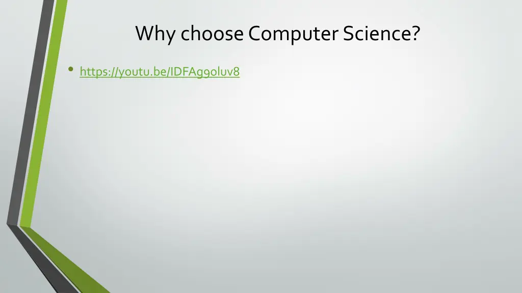 why choose computer science