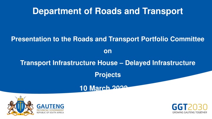 department of roads and transport