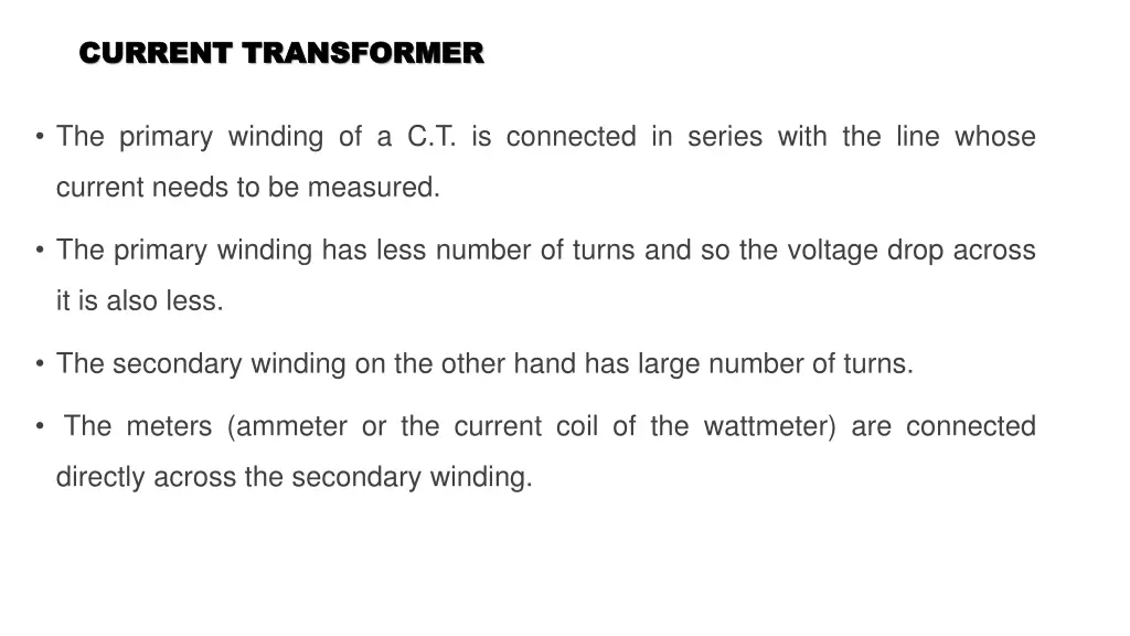 current transformer current transformer