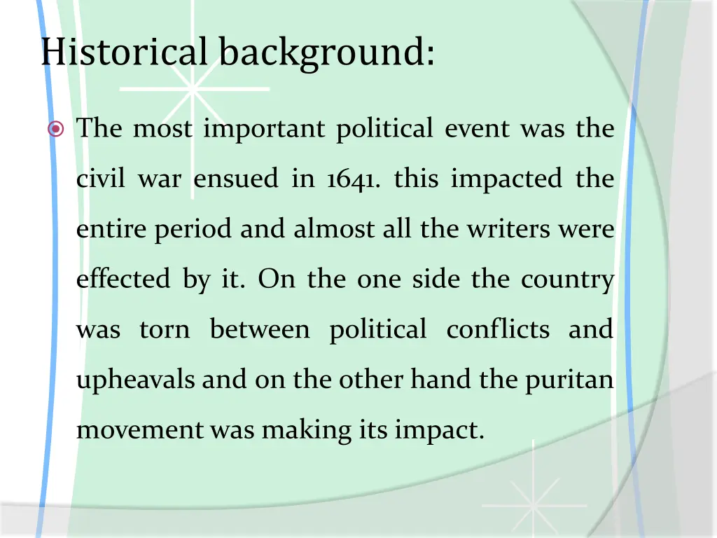 historical background 2