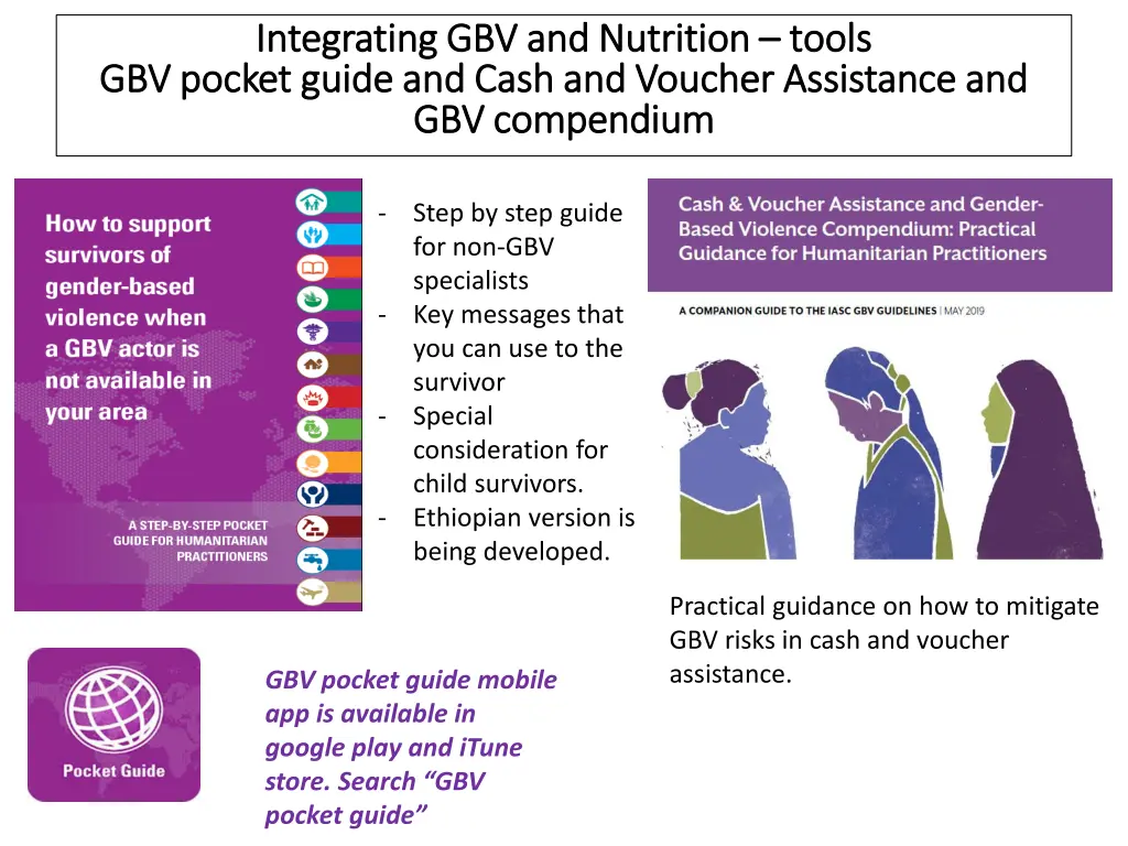 integrating gbv and nutrition integrating 1