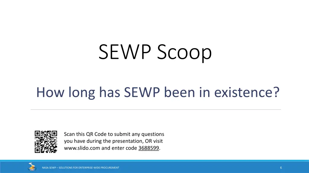 sewp scoop