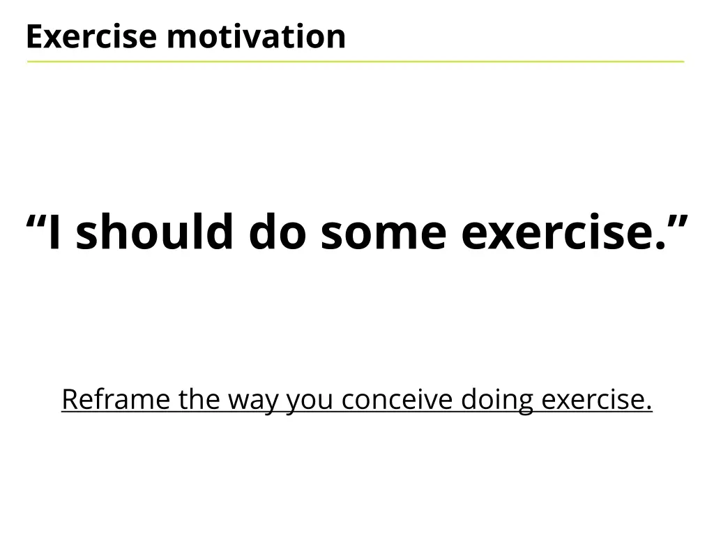 exercise motivation 2