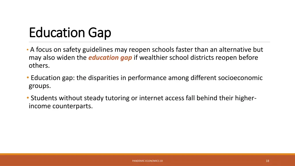 education gap education gap