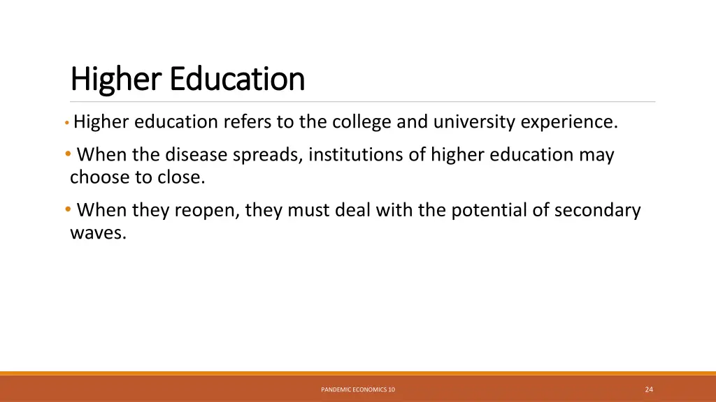 higher education higher education