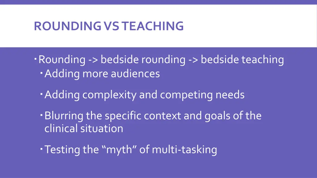 rounding vs teaching 2