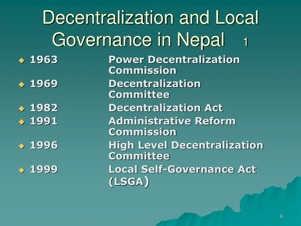 decentralization and local governance in nepal 1