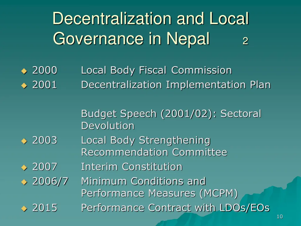 decentralization and local governance in nepal 2