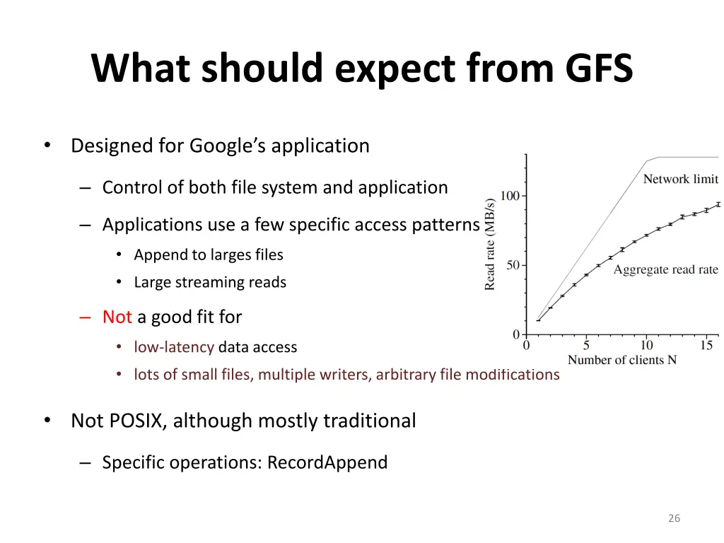 what should expect from gfs