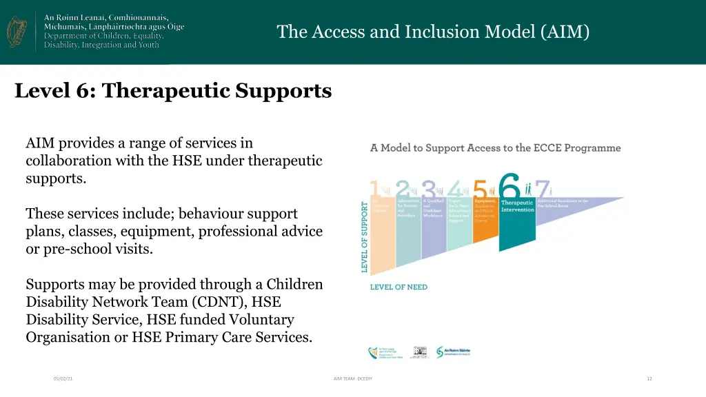 the access and inclusion model aim 10