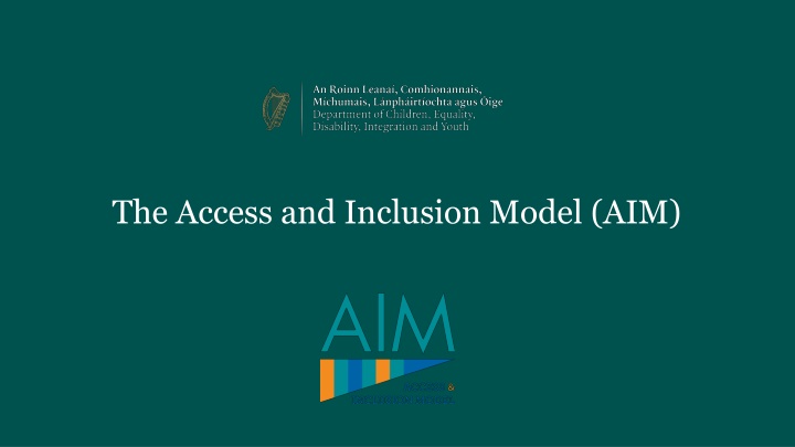 the access and inclusion model aim