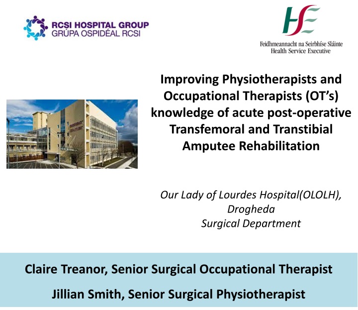 improving physiotherapists and occupational