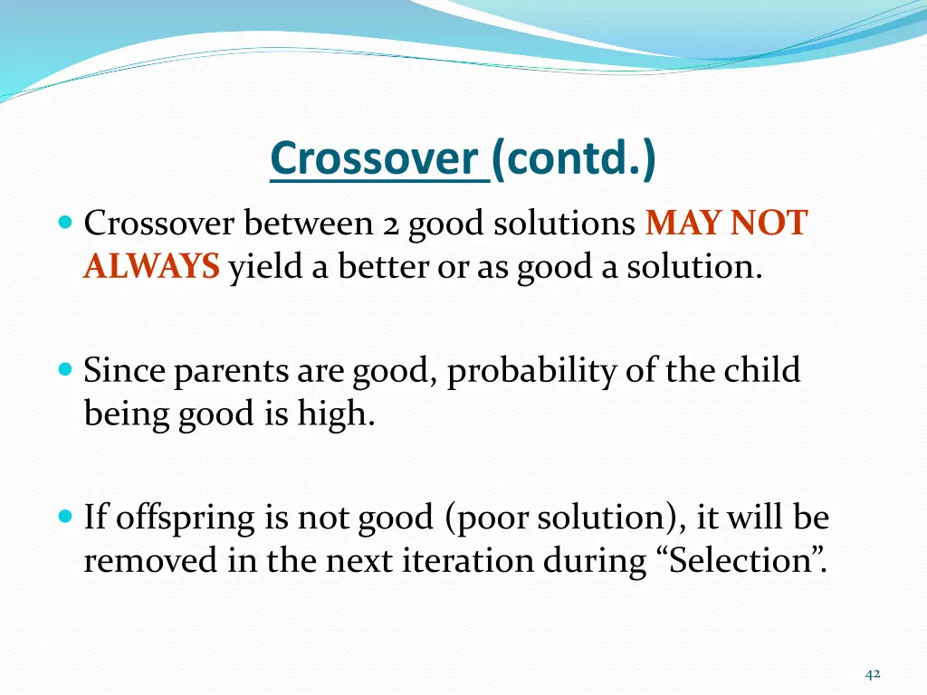 crossover contd