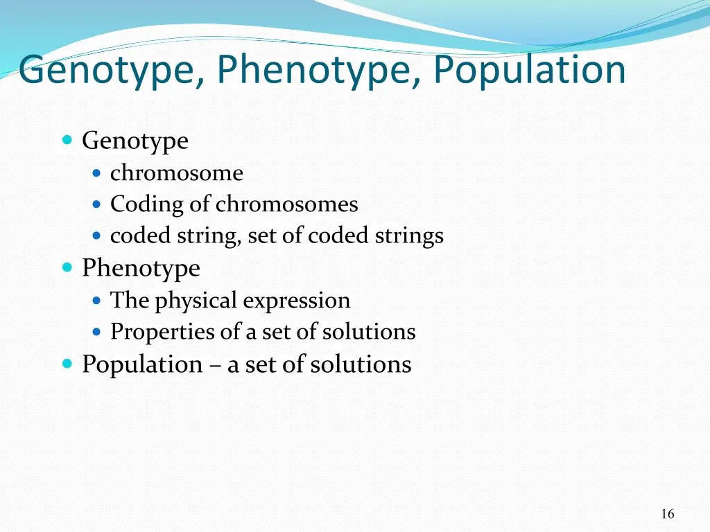 genotype phenotype population