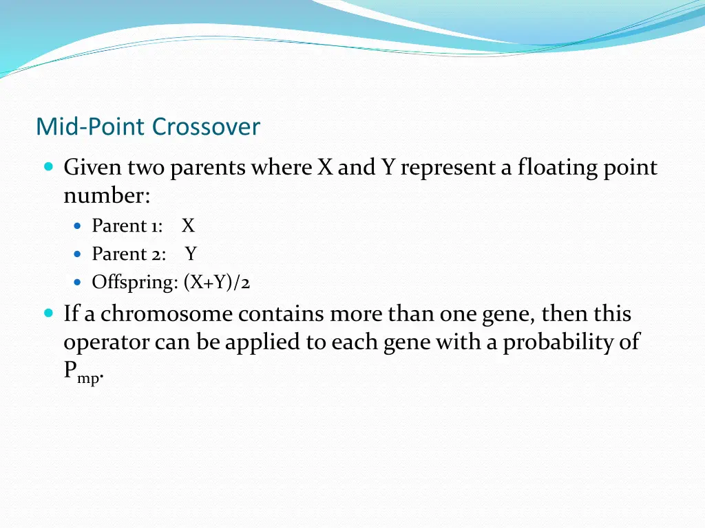 mid point crossover