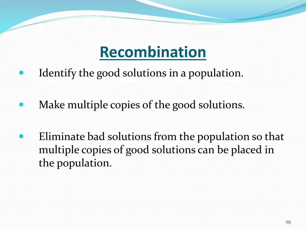 recombination 1