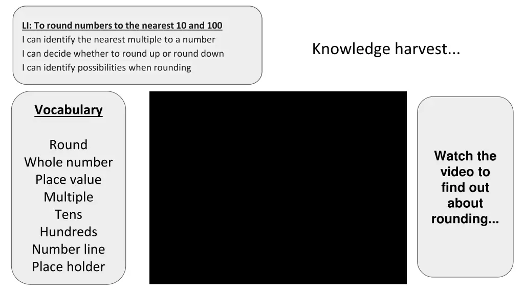 li to round numbers to the nearest 1