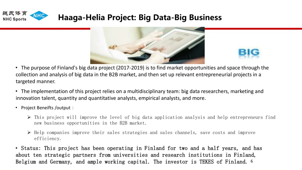 haaga helia project big data big business