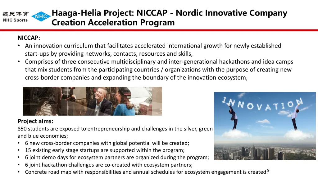 haaga helia project niccap nordic innovative