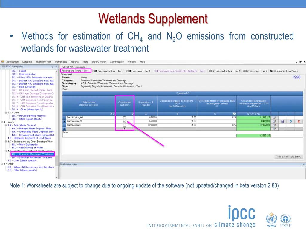 wetlands supplement