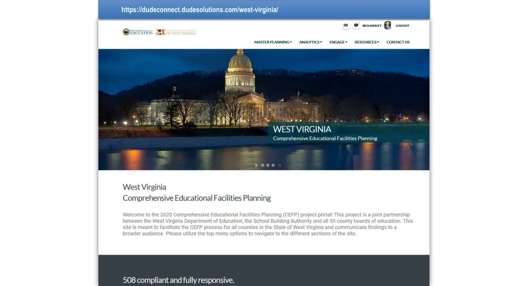 https dudeconnect dudesolutions com west virginia