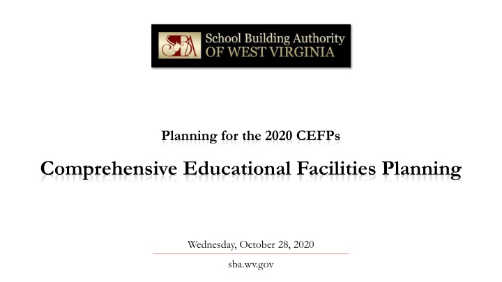 planning for the 2020 cefps