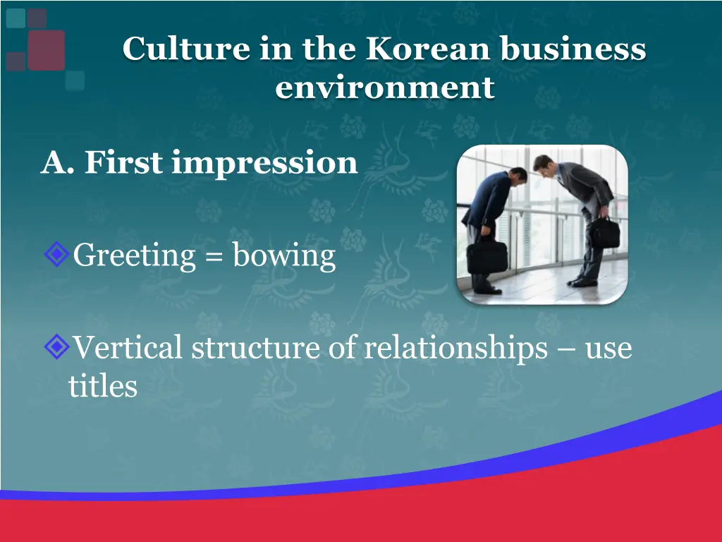 culture in the korean business environment 1