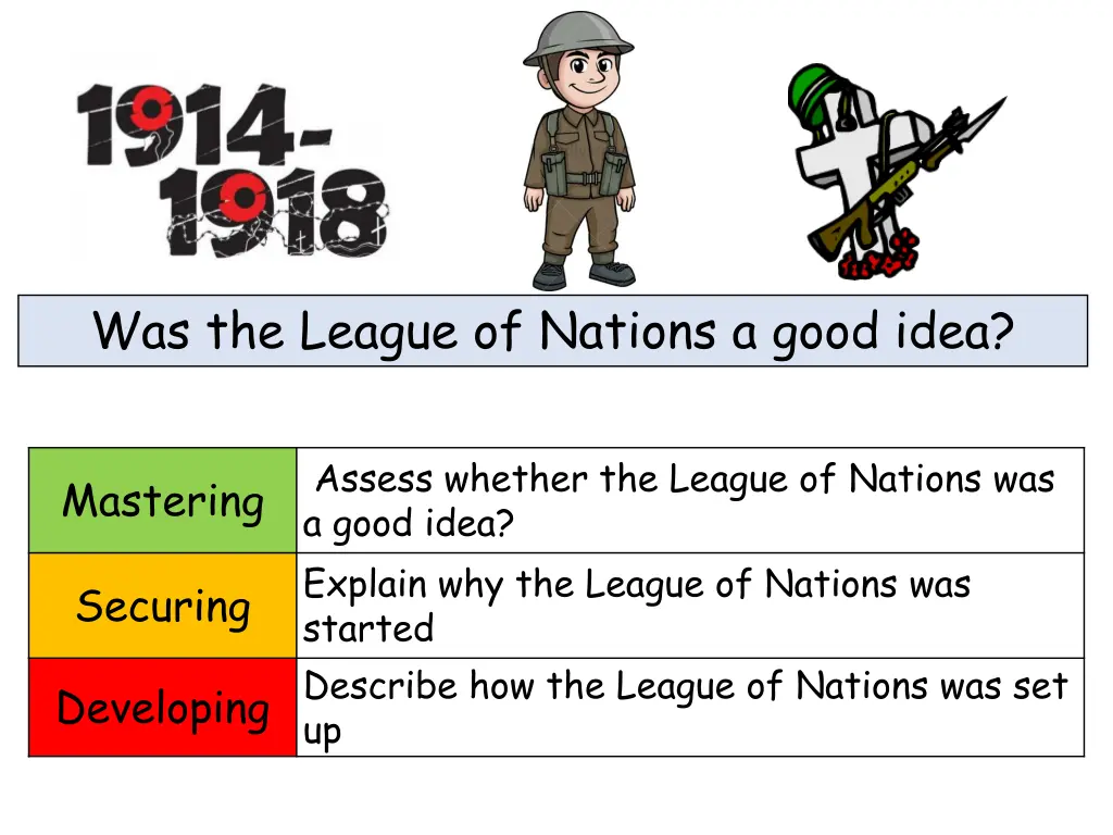 was the league of nations a good idea