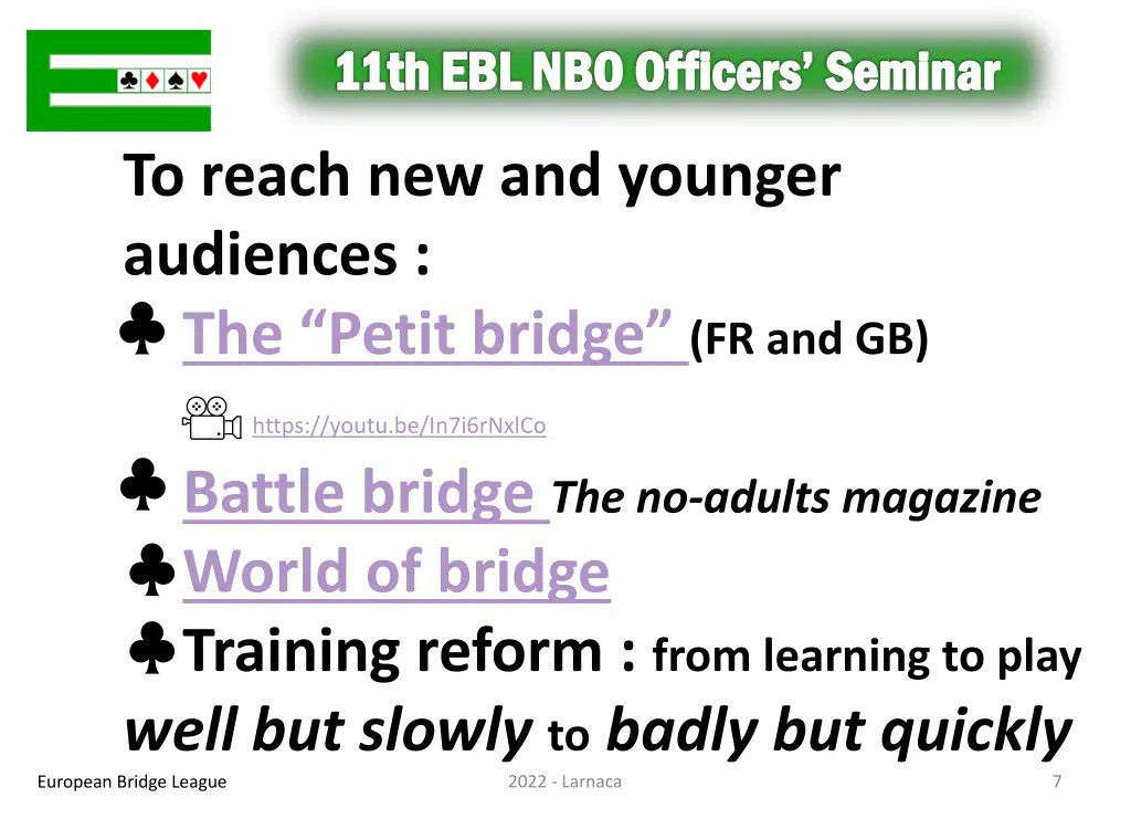 11th ebl nbo officers seminar 6