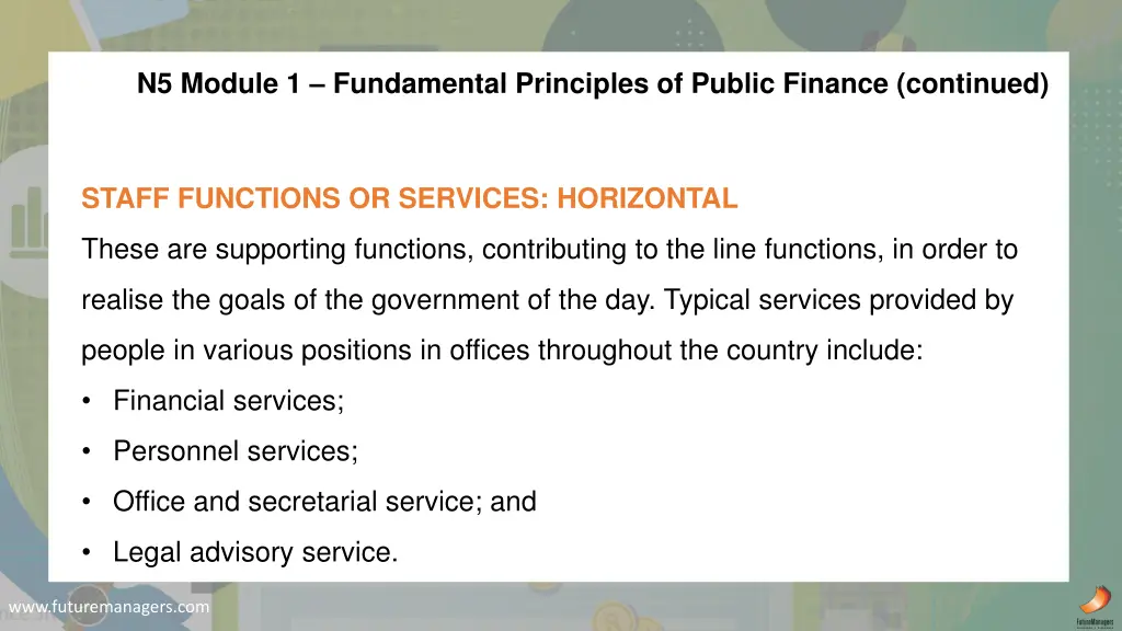 n5 module 1 fundamental principles of public 12