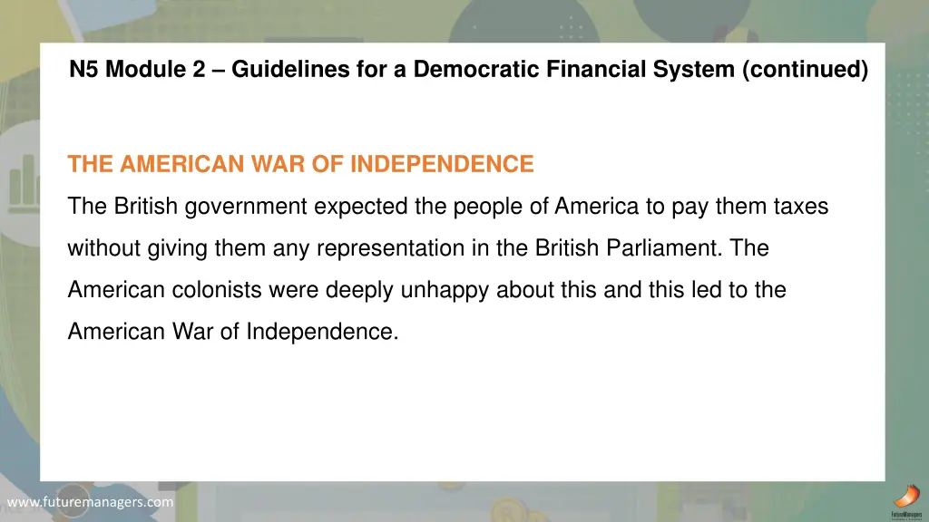 n5 module 2 guidelines for a democratic financial 1