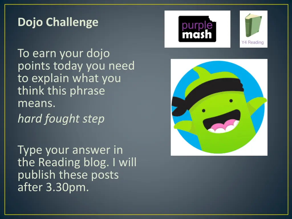 dojo challenge