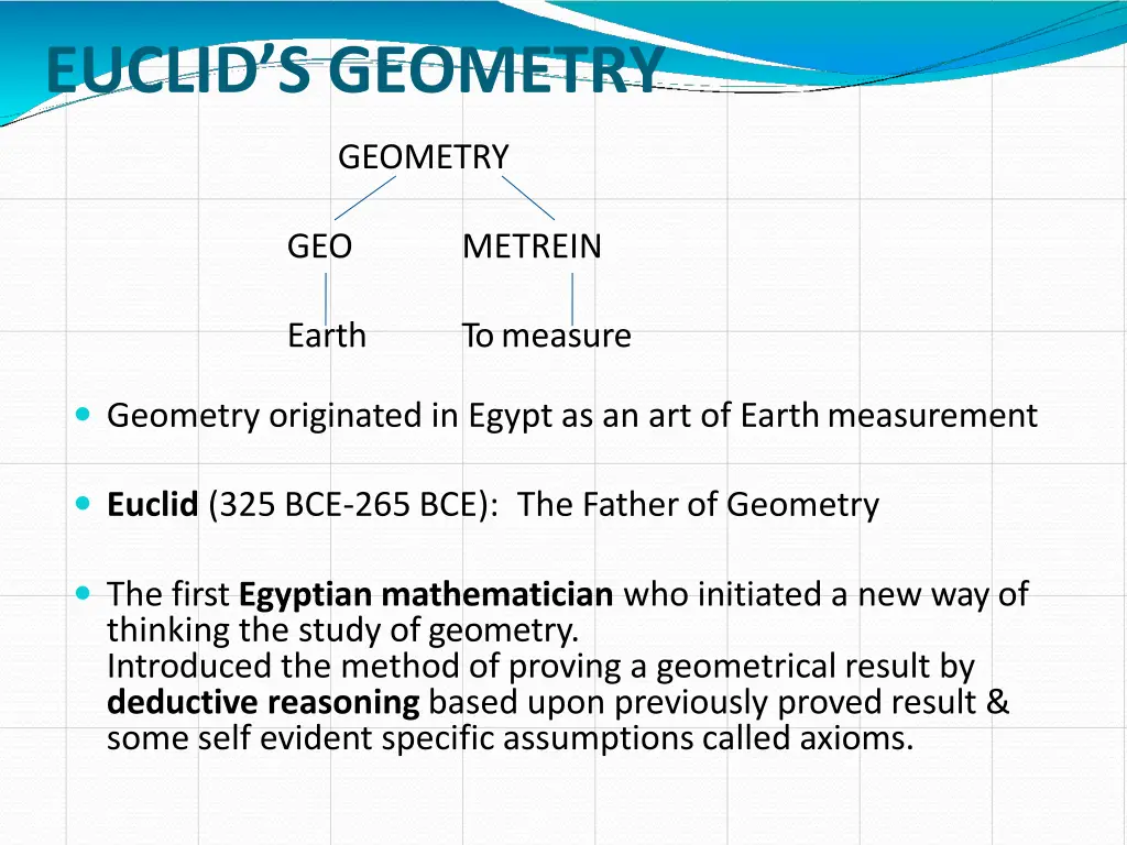 euclid s geometry