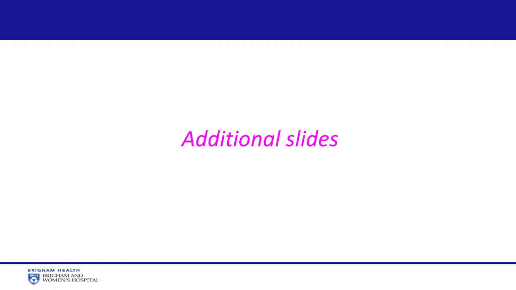 additional slides