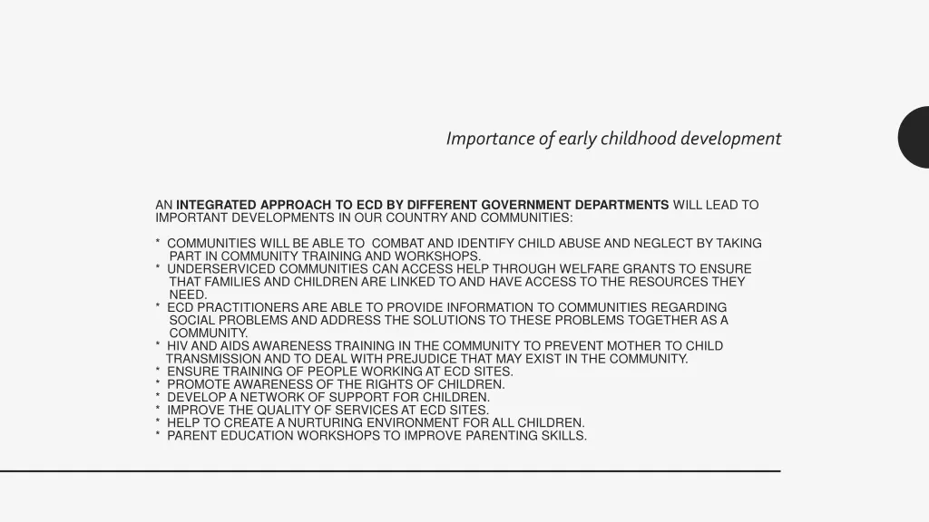 importance of early childhood development 2