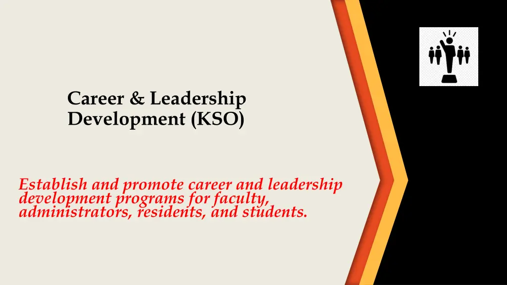 career leadership development kso