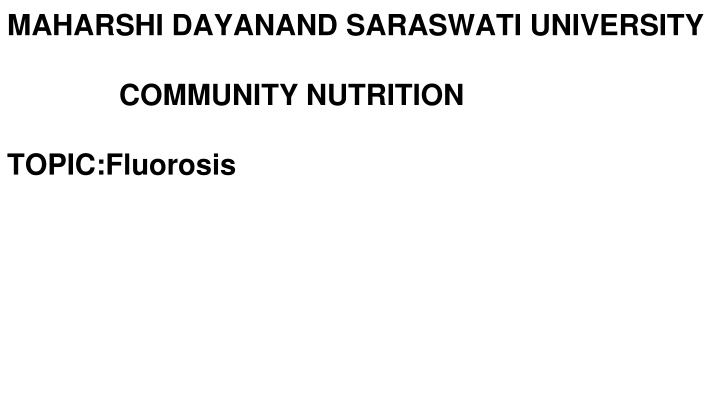 maharshi dayanand saraswati university