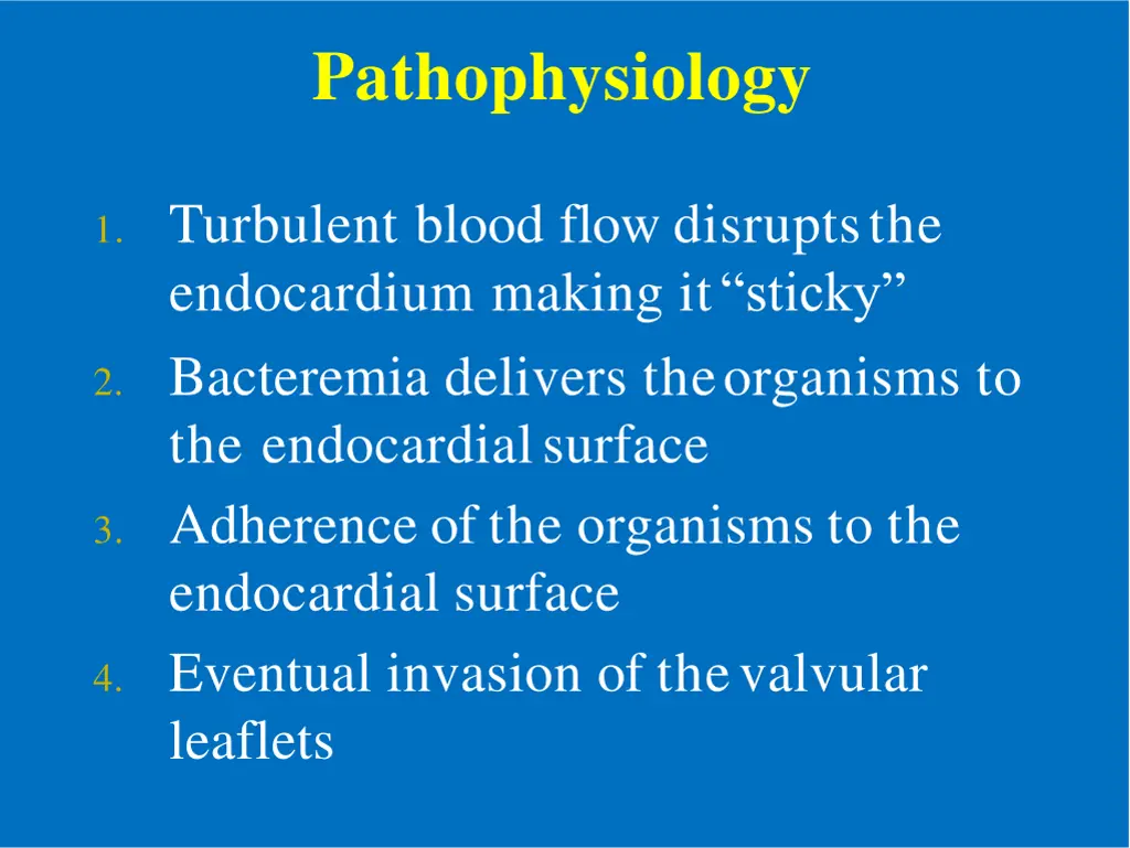 pathophysiology