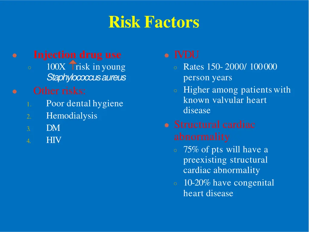 risk factors