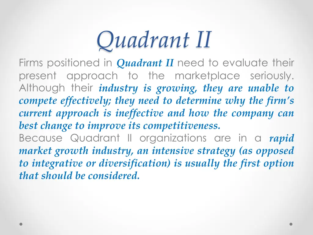 quadrant ii